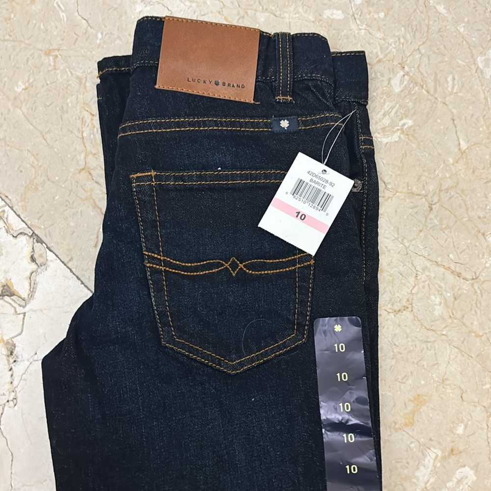 NWT - Lucky Brand Girls' Authentic Skinny BARITE Jeans Size 10 Adjustable waist